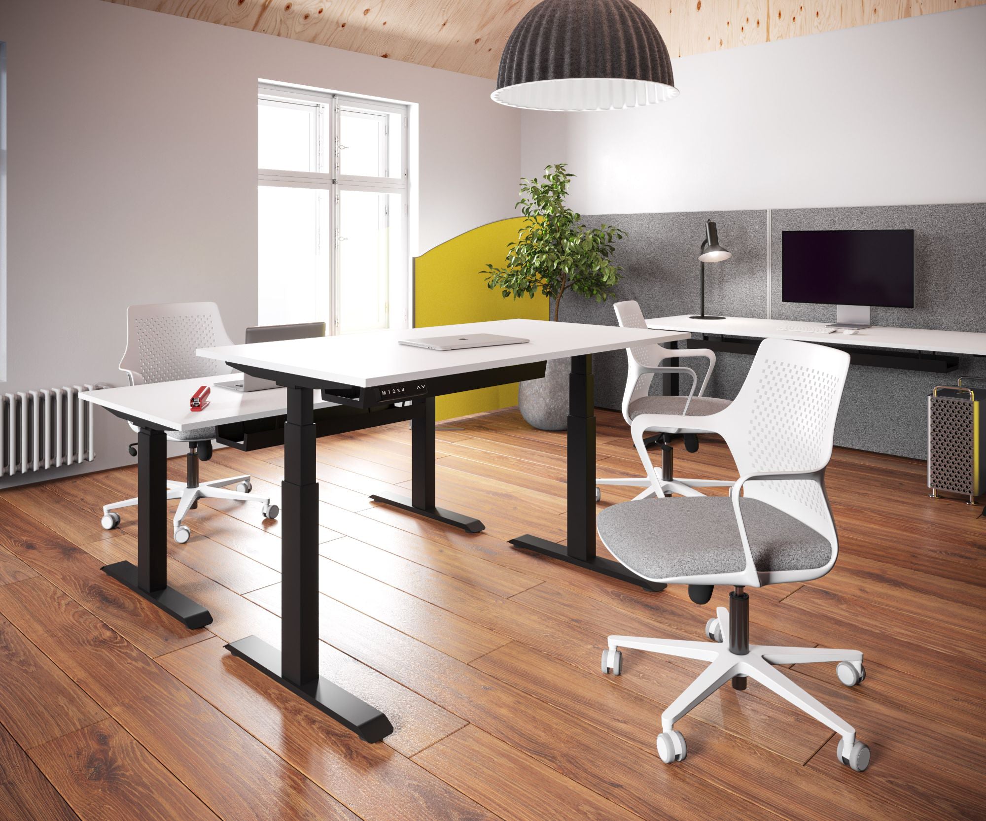 Ws.D Gesture Meeting Room Chair with DNA Mechanism and Five Star Base on Castors