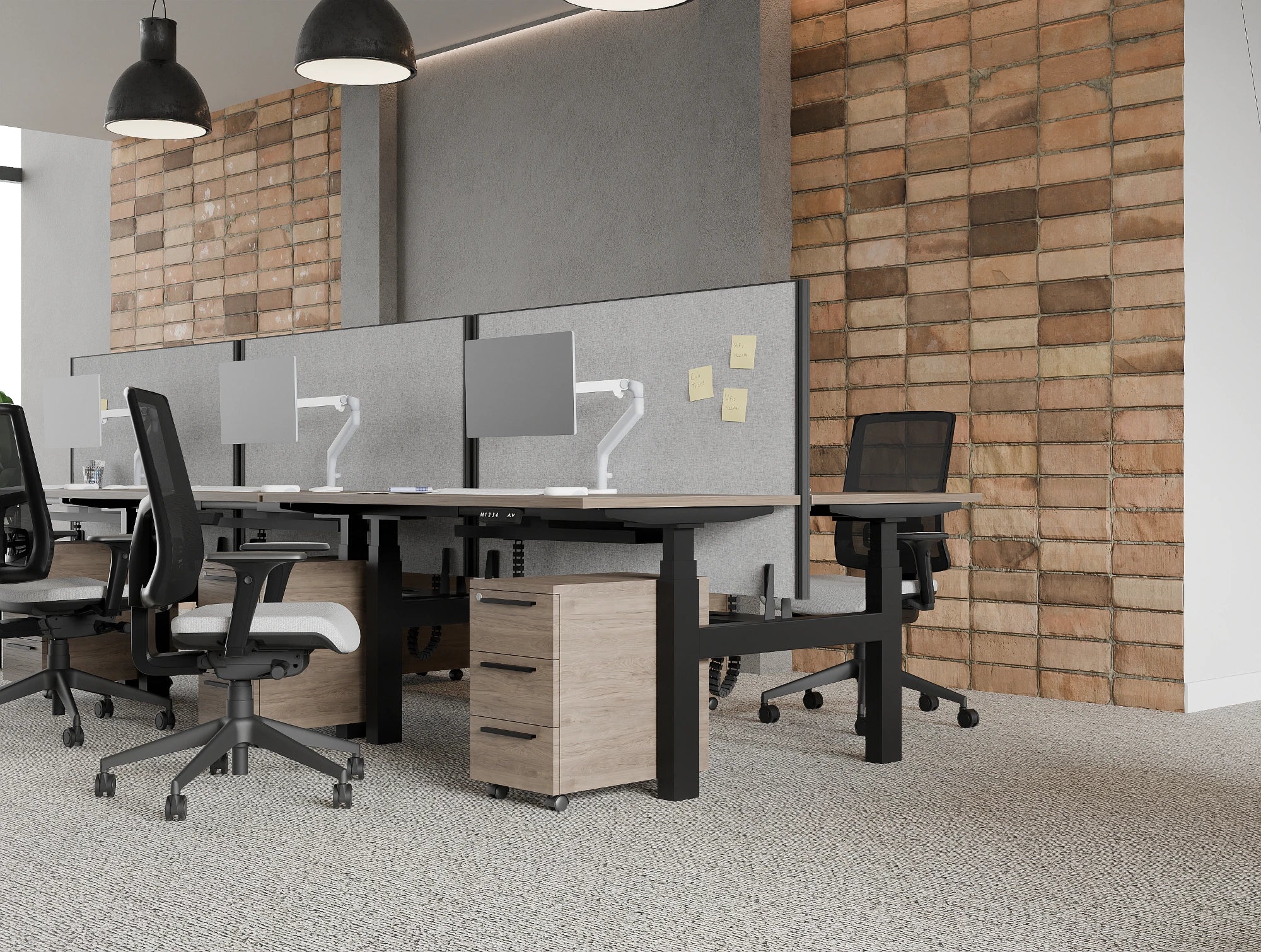 Ws.D Levo Bench Sit-Stand Desk