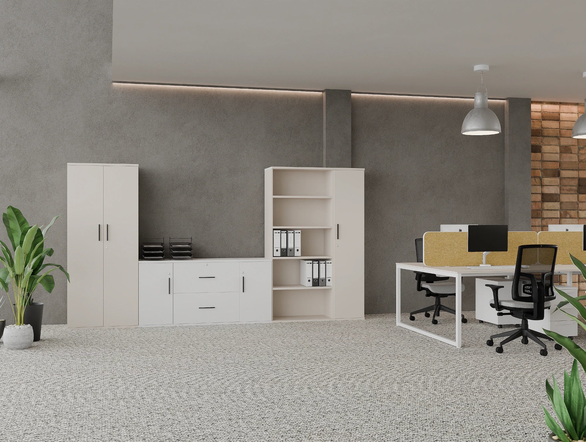Ws.D Key Storage Modular 6-Door Half-Closed Storage
