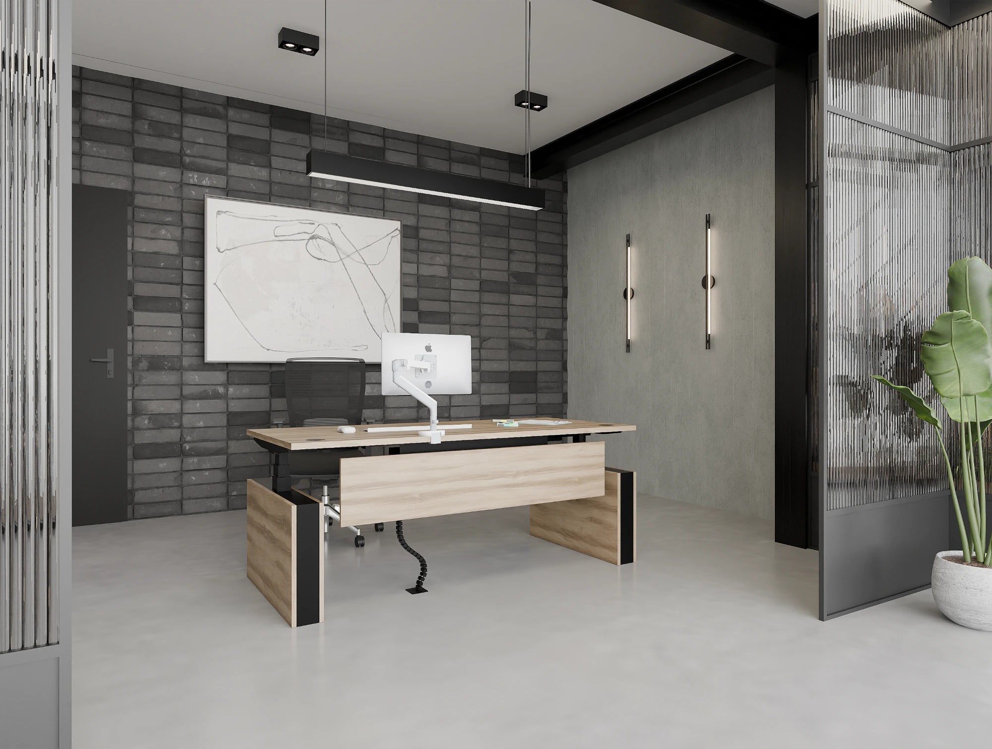 Ws.D Levo+ Bench Sit-Stand Desk