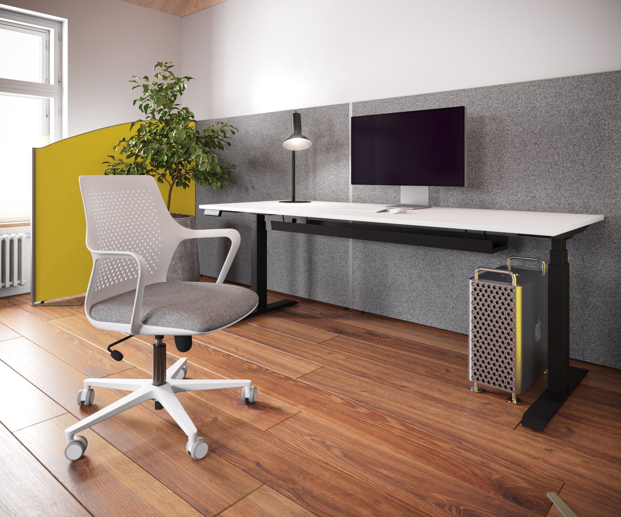 Ws.D Gesture Meeting Room Chair with Pyramid Base