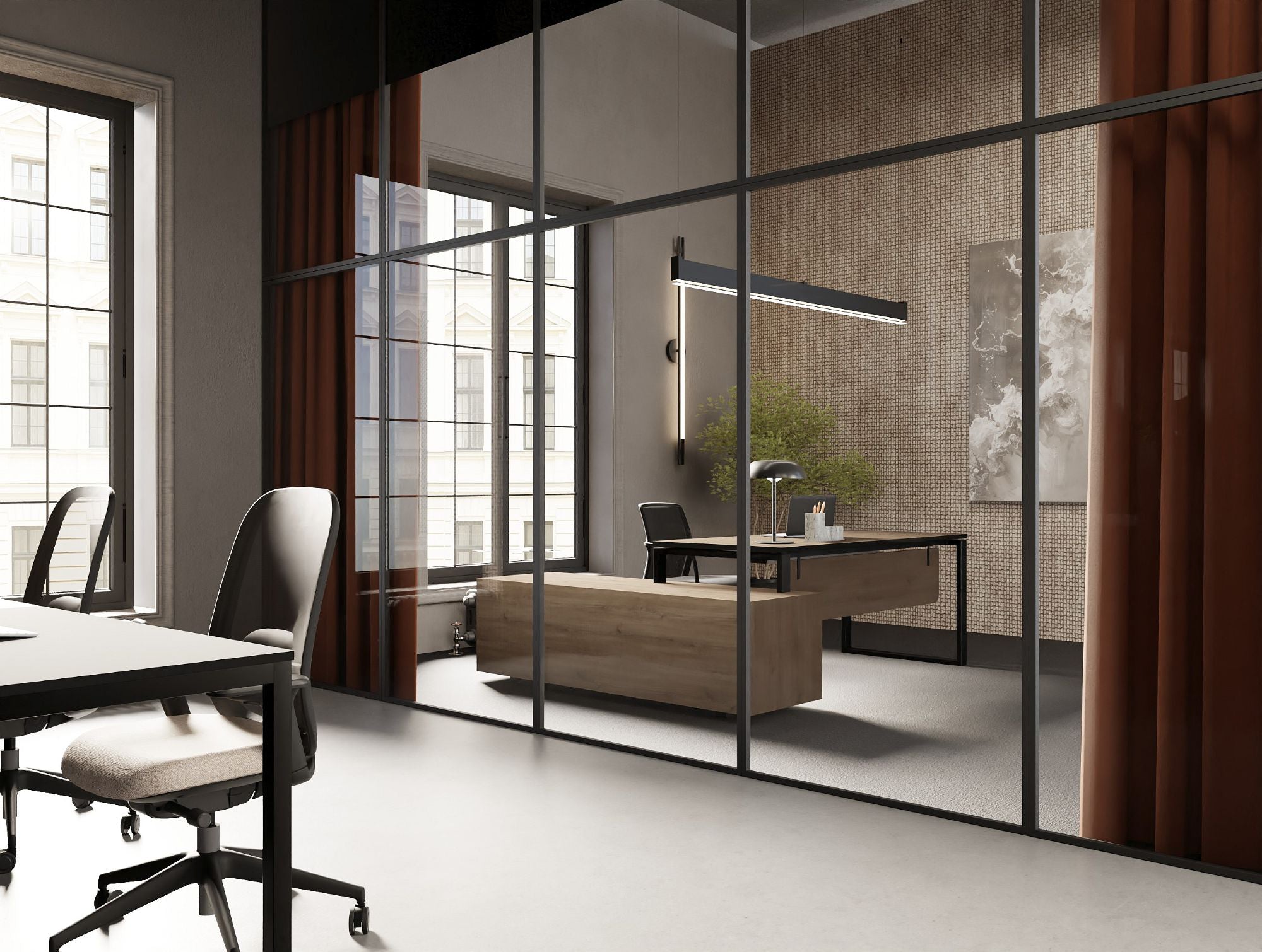 Ws.D Profil Straight Credenza Unit