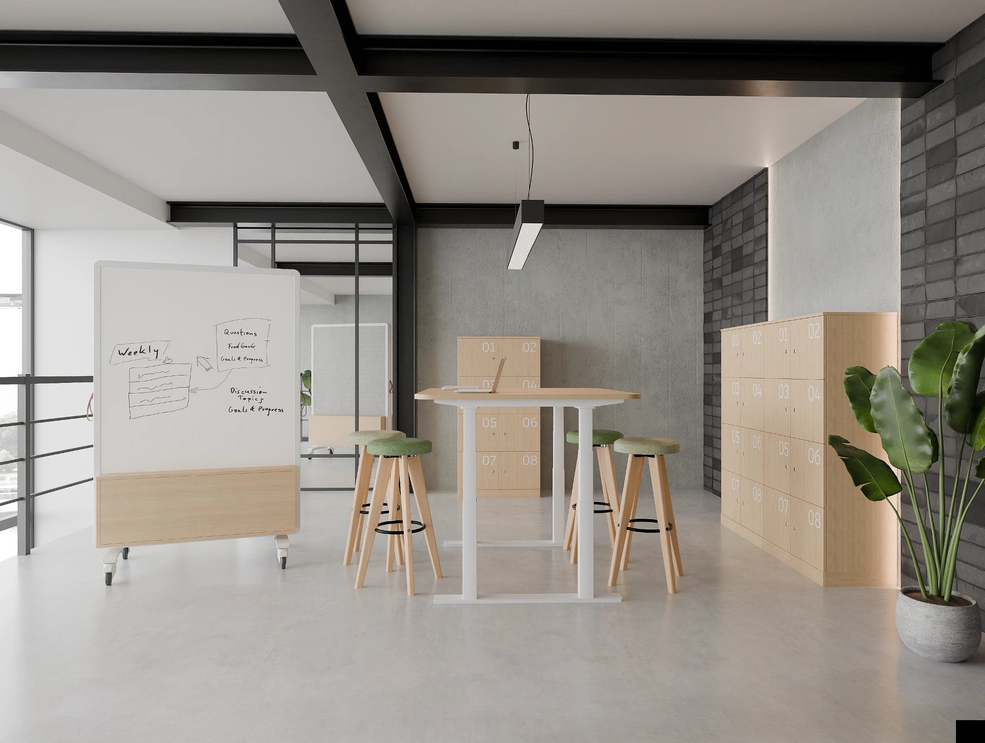 Ws.D Levo Sit-Stand Desk