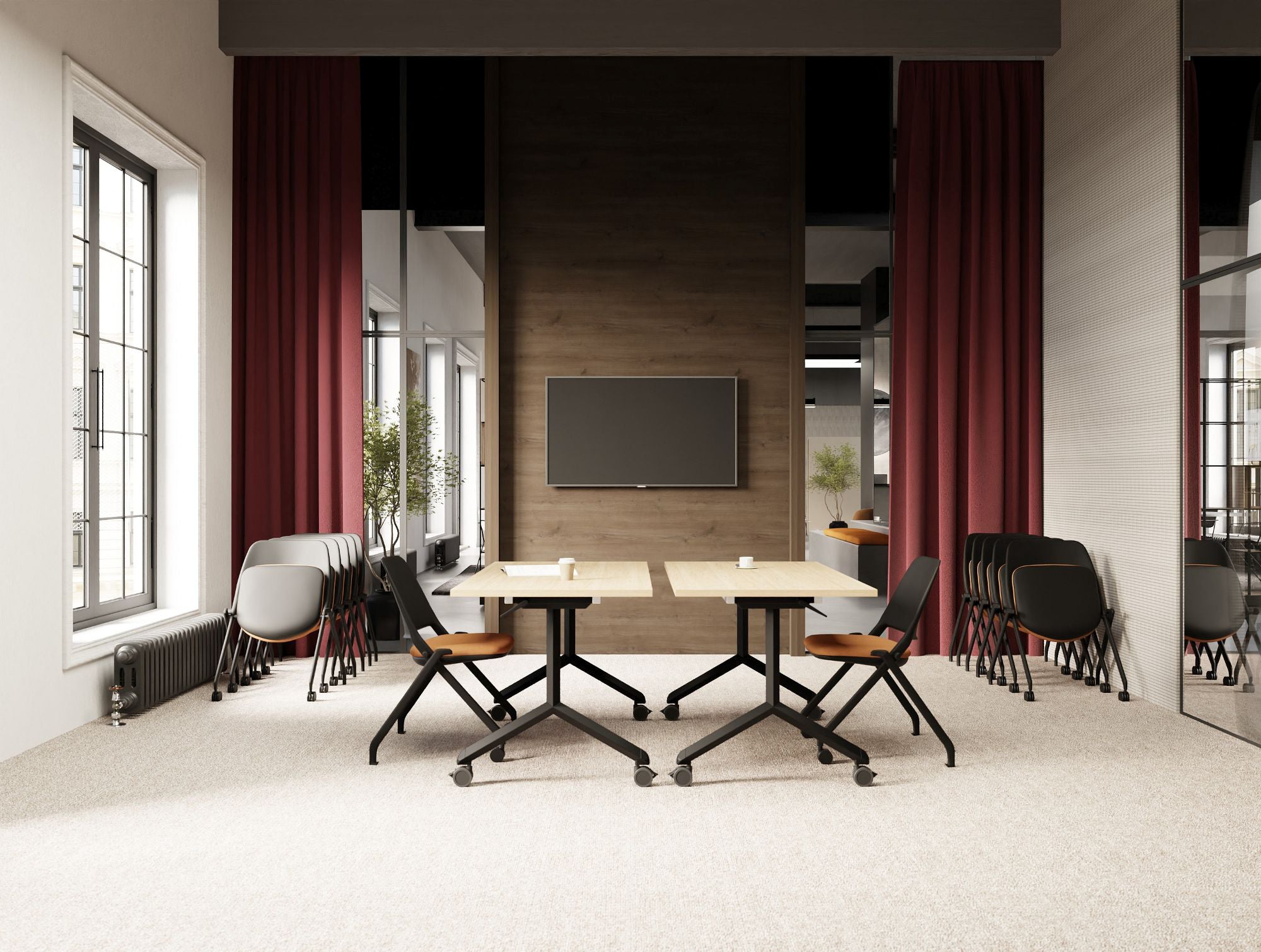 Ws.D Flex Folding Upholstered Chair