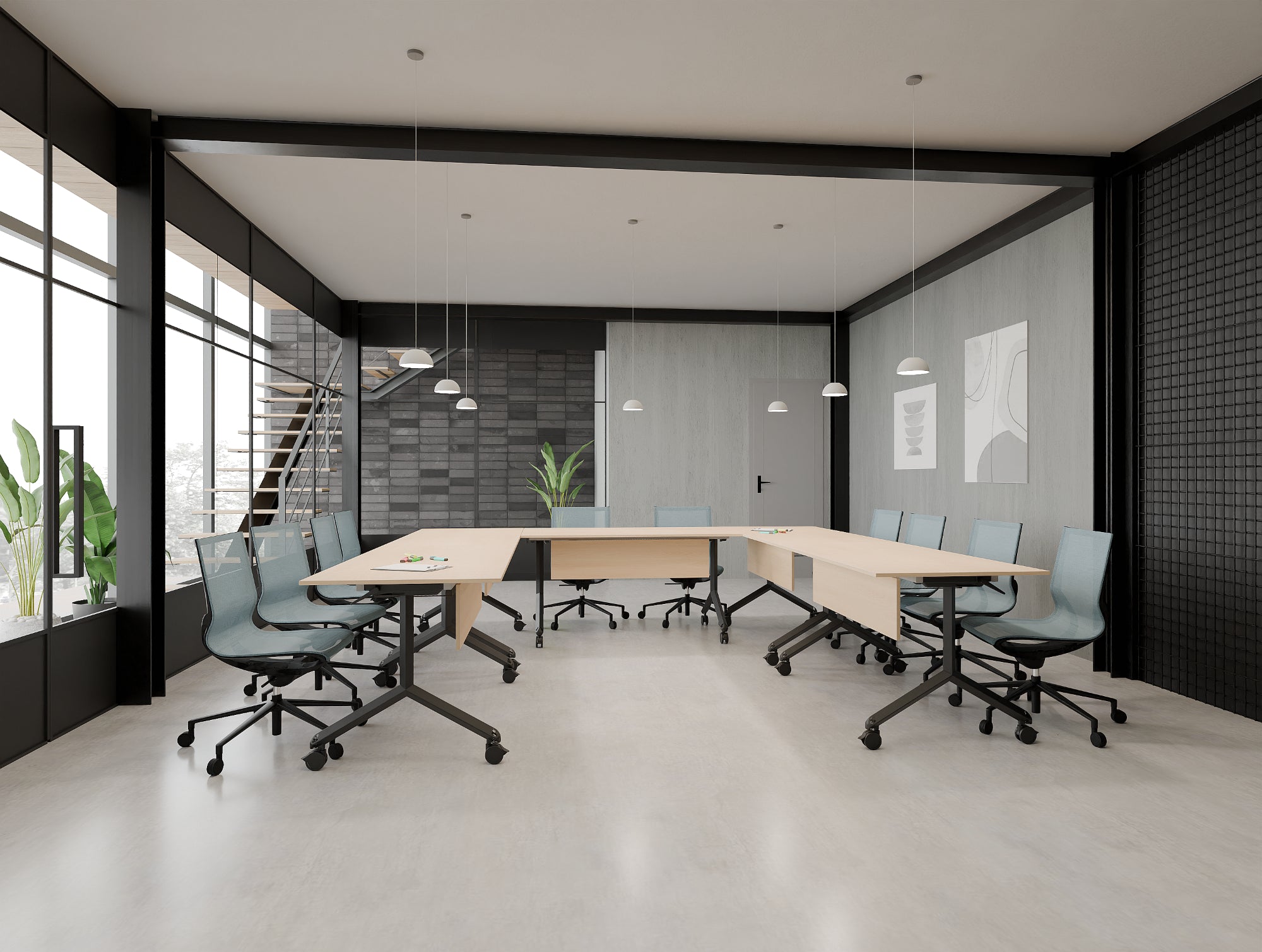 Ws.D Gravity Meeting Room Chair with Arms