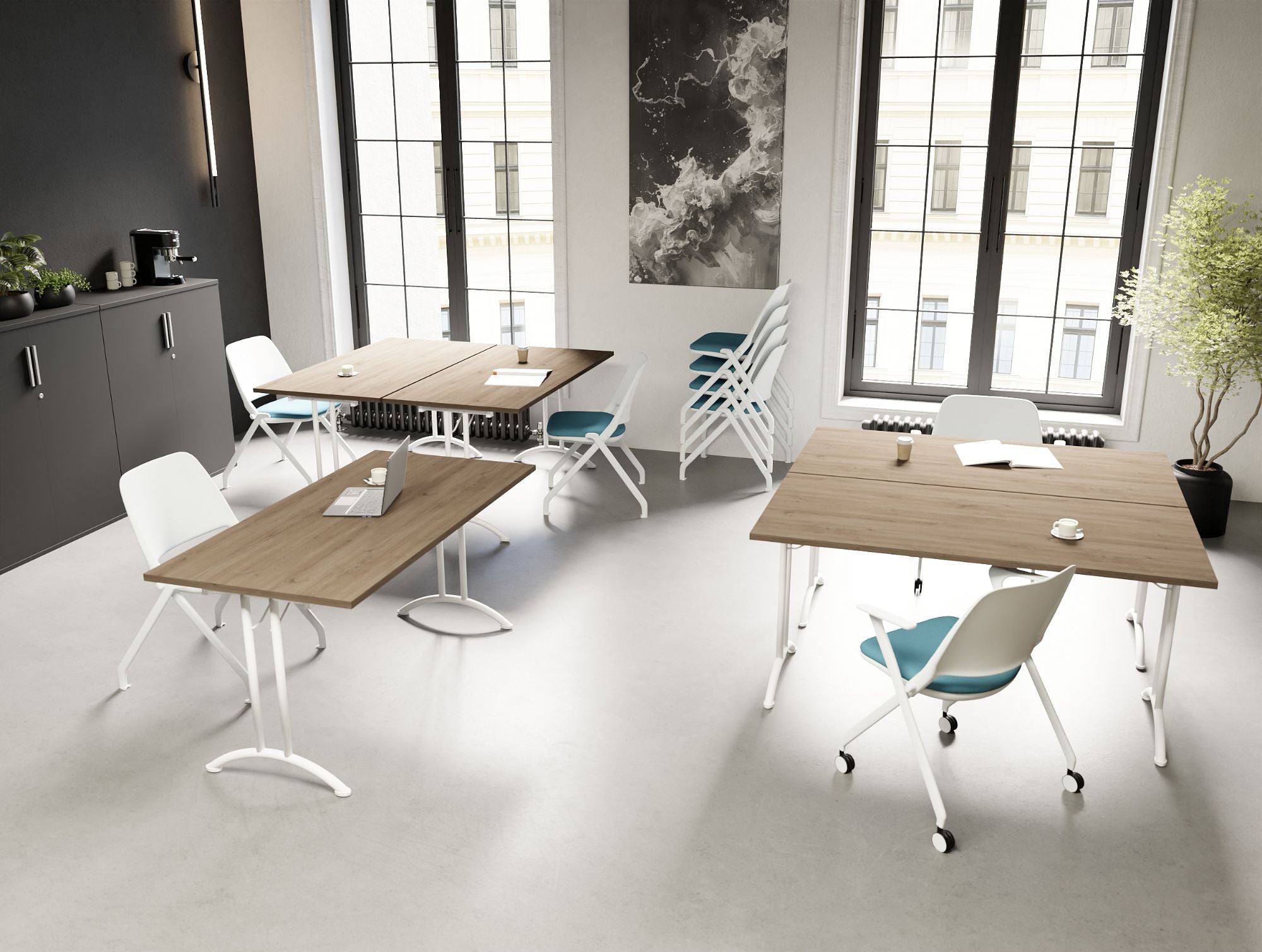 Ws.D Flex Folding Upholstered Chair