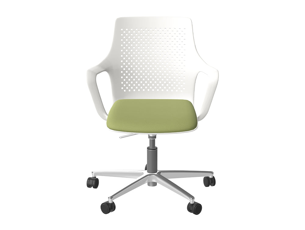 Ws.D Gesture Meeting Room Chair with Five Star Base on Castors