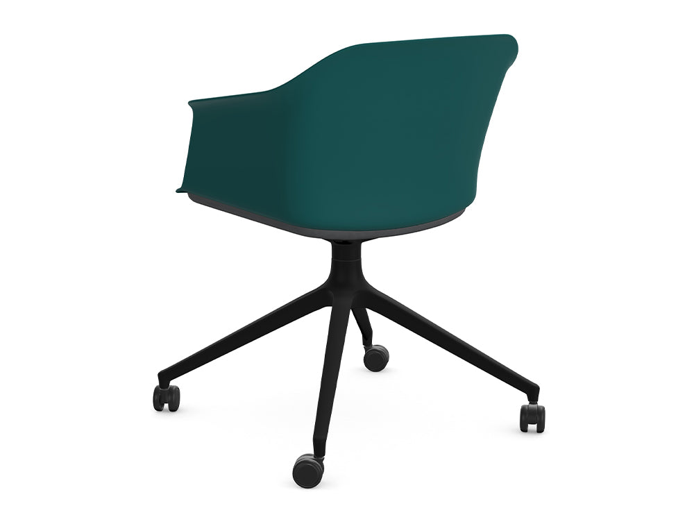 Ws.D Jupiter Chair with Pyramid Castor Base