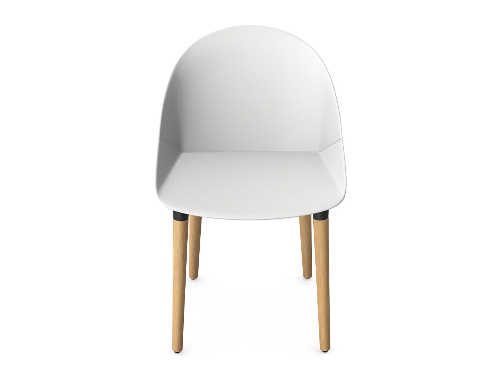 Ws.D Malin Breakout Chair with Wooden Legs