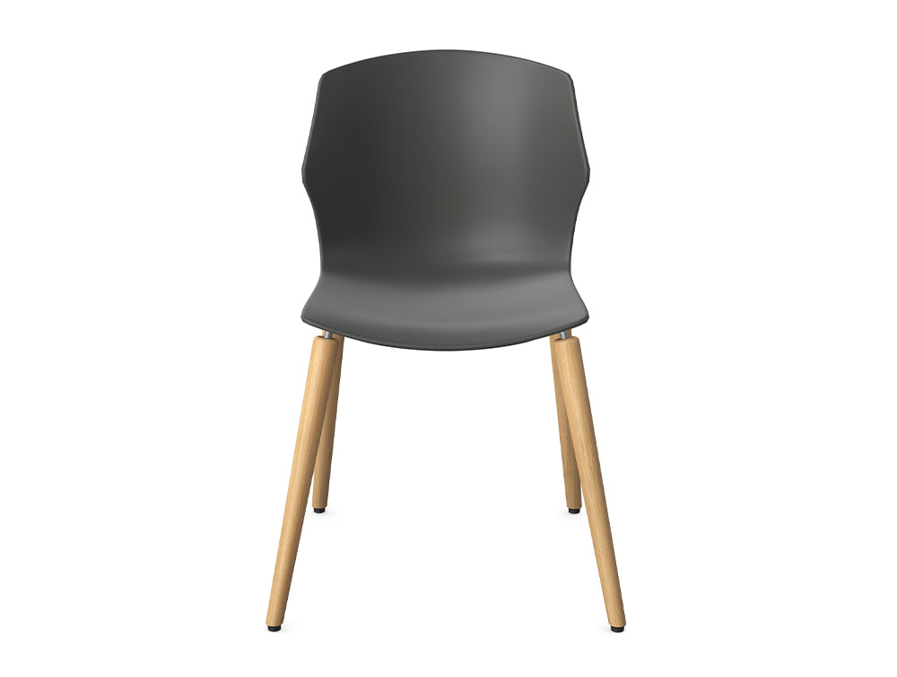 Ws.D Stark Chair with Wooden Legs