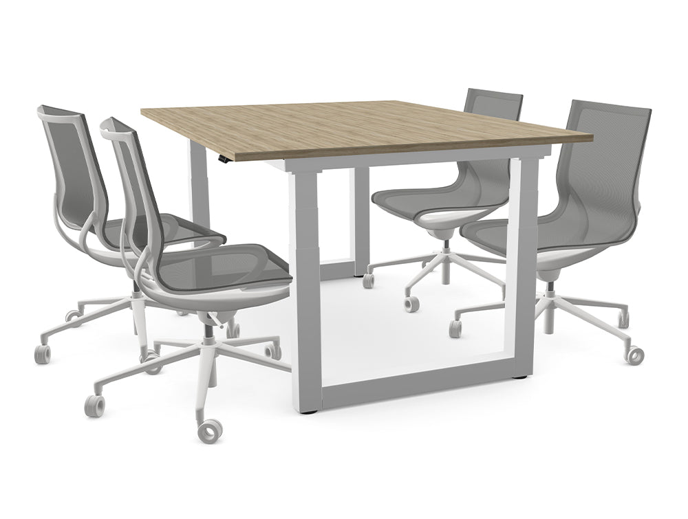 Ws.D 4-Person Meeting Room with Sit-Stand Table
