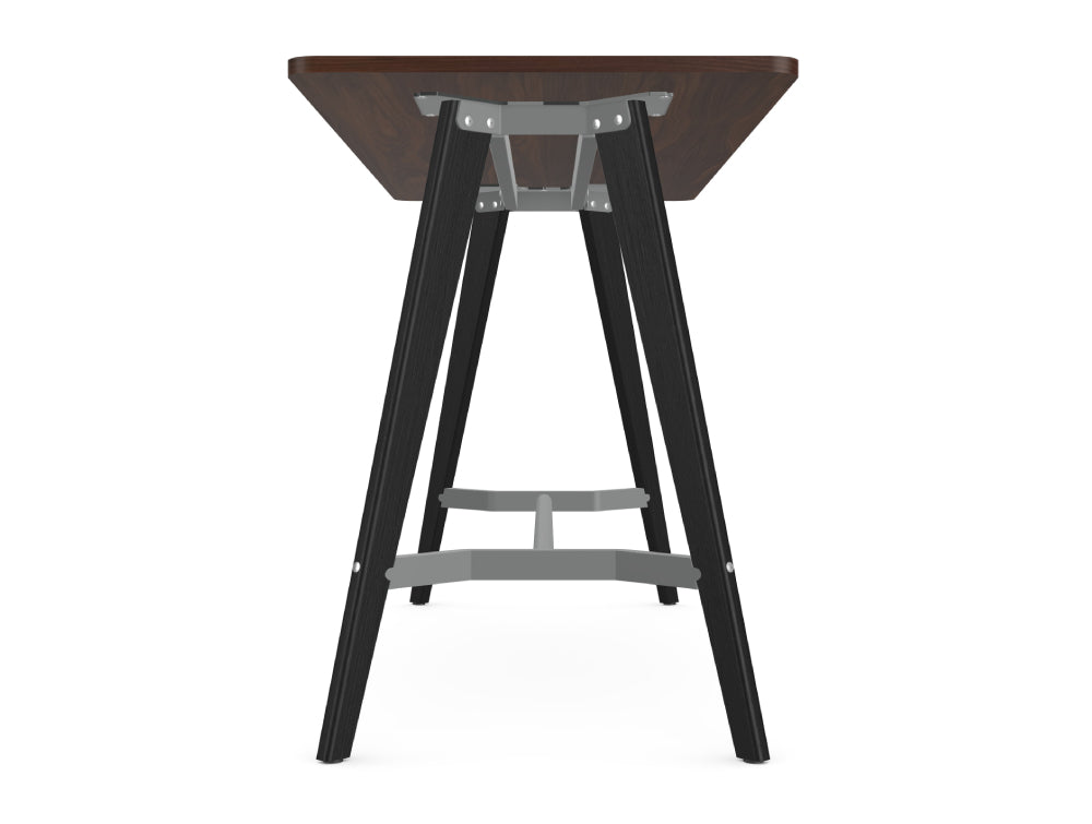 Ws.D Alega 1-Piece Poseur Table with Oak Legs