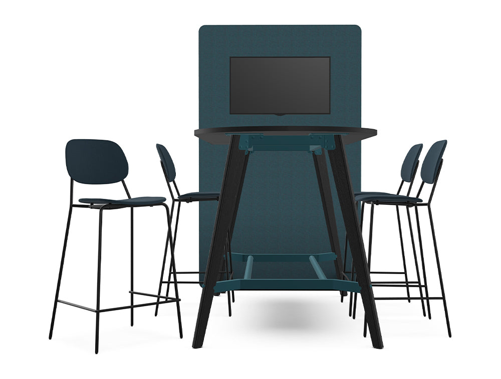 Ws.D Meeting Room with Media Wall and High Table