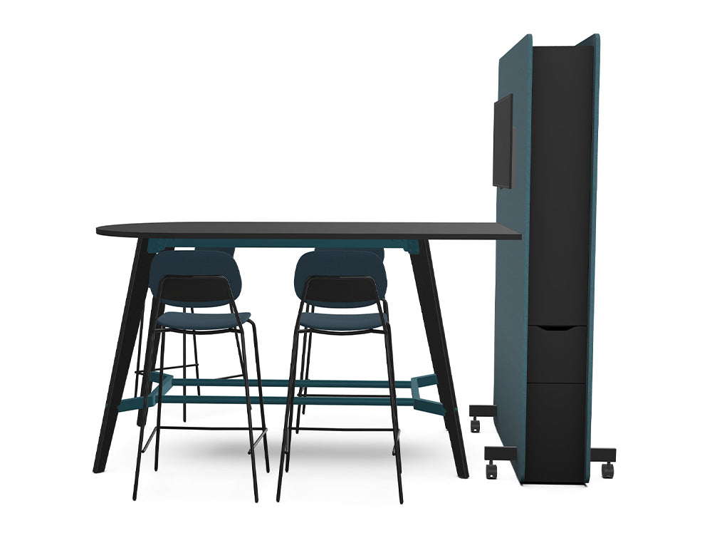 Ws.D Meeting Room with Media Wall and High Table