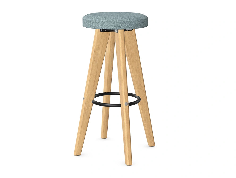 Ws.D Alega Stool with Oak Legs