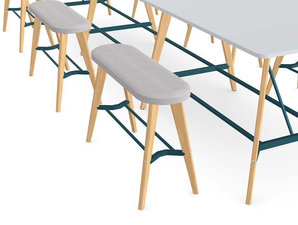 Ws.D Canteen Seating with High Tables and Benches