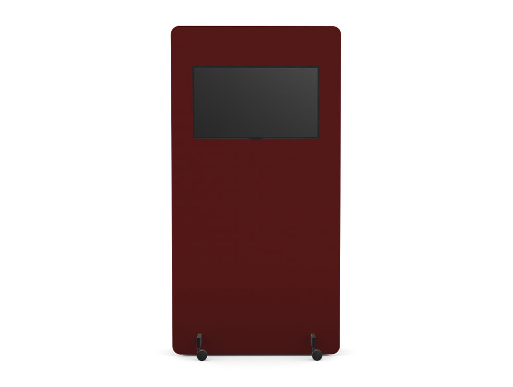 Ws.D Confer Upholstered Media Wall with Cable Management