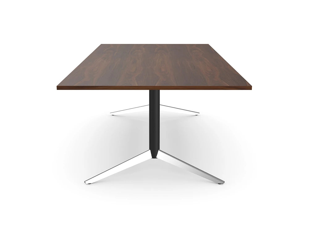 Ws.D Harmon Double Base Table with Rectangle Top