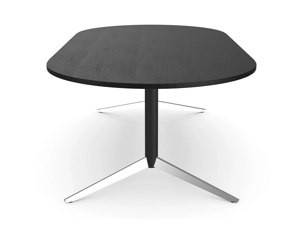 Ws.D Harmon Double Base Table Oval Top