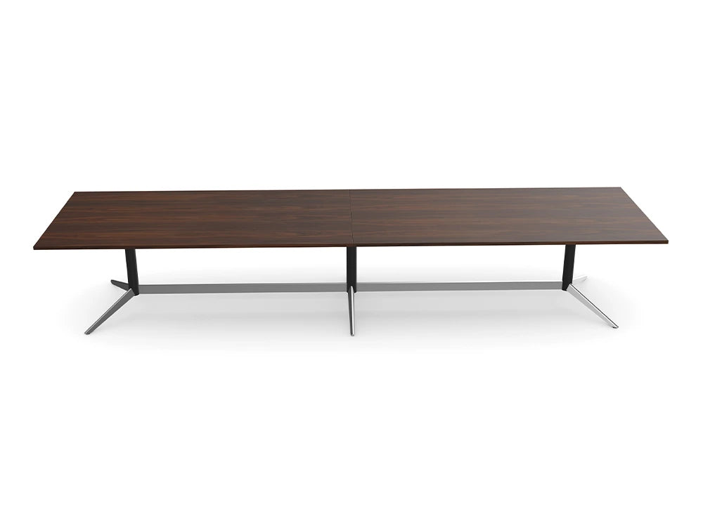 Ws.D Harmon Triple Base Table with Rectangle Top
