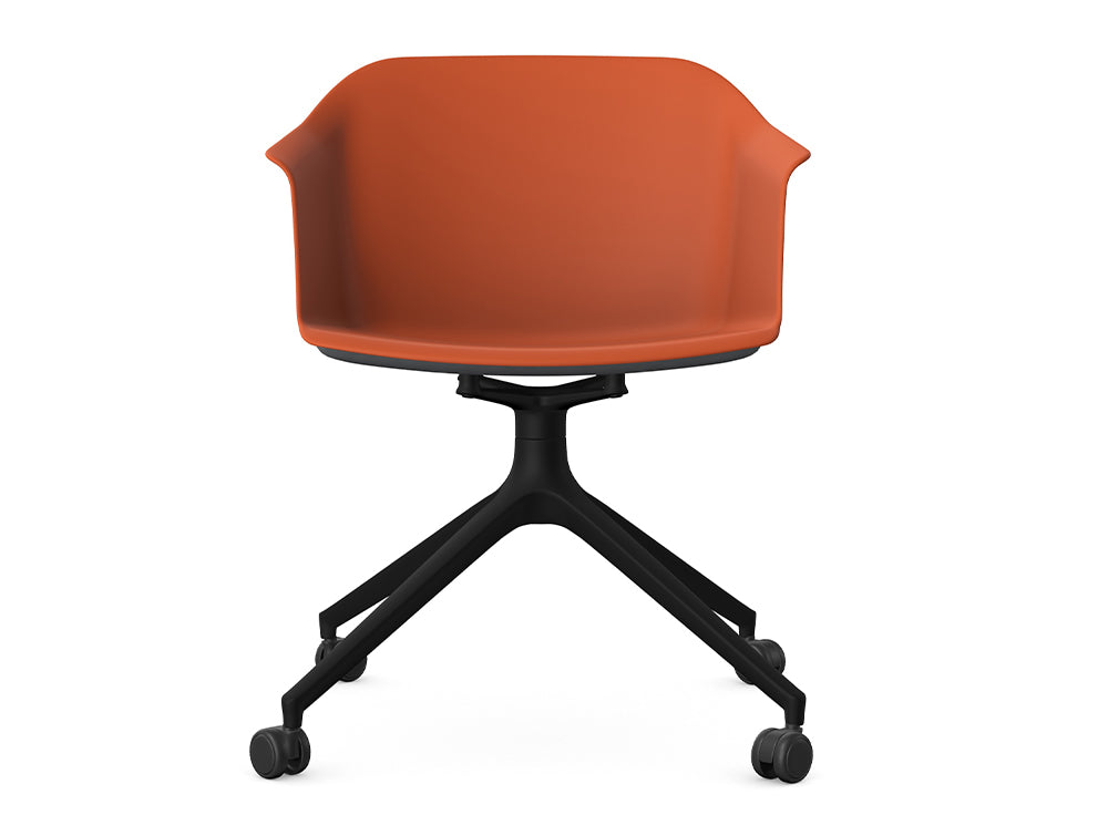 Ws.D Jupiter Chair with Pyramid Castor Base