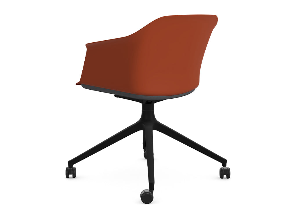 Ws.D Jupiter Chair with Pyramid Castor Base