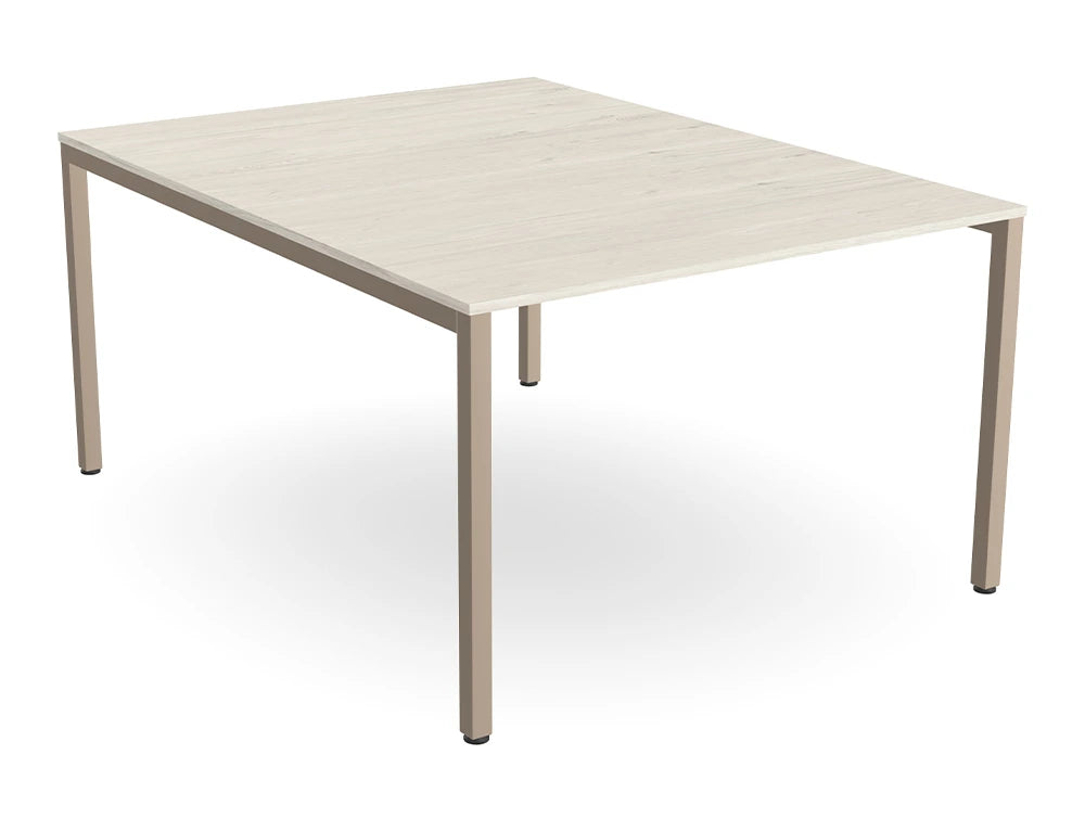 Ws.D Key 1-Piece Meeting Table with Straight Legs