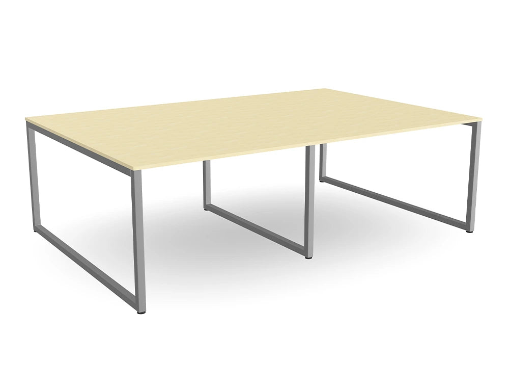 Ws.D Key 2-Piece Meeting Table with Closed Legs