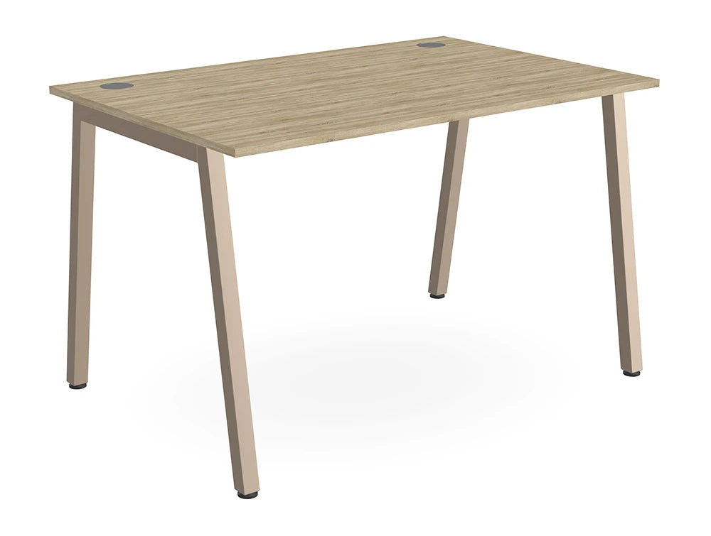Ws.D Key Single Bench Desk with A Legs