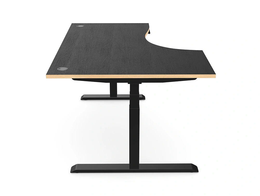Ws.D Levo Hug Right Oriented Sit-Stand Desk
