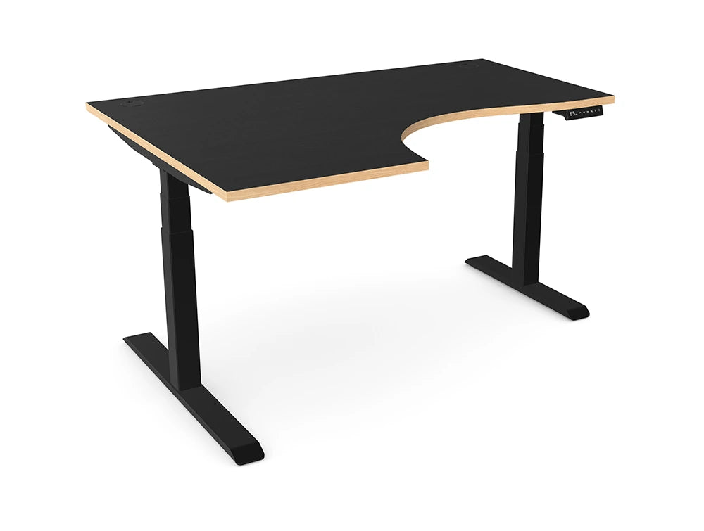 Ws.D Levo Hug Right Oriented Sit-Stand Desk