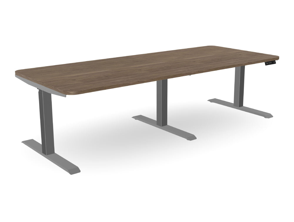 Ws.D Levo Meet Sit-Stand Rectangular Boardroom Table