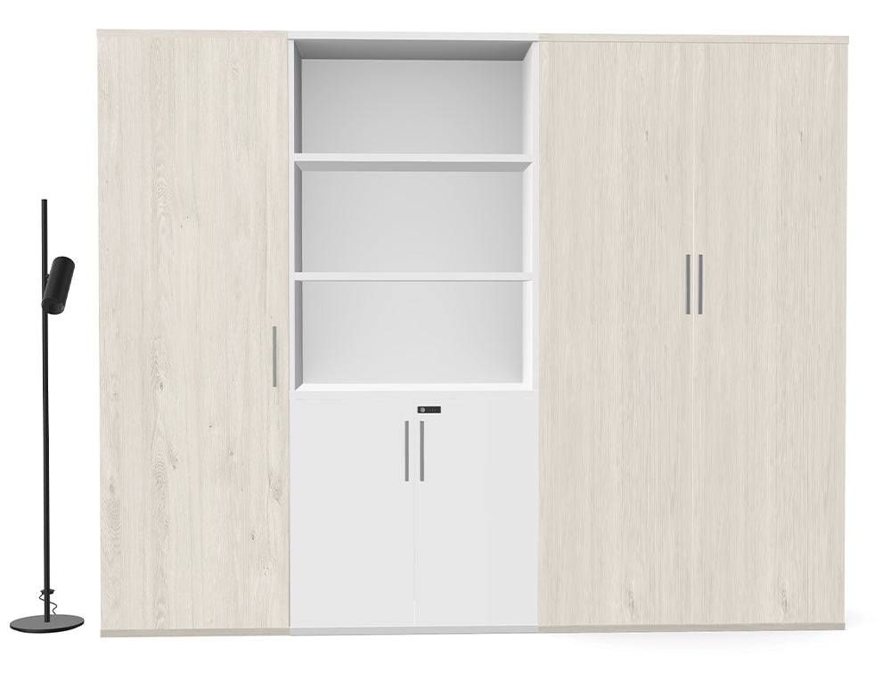 Ws.D Light Executive Office with Storage