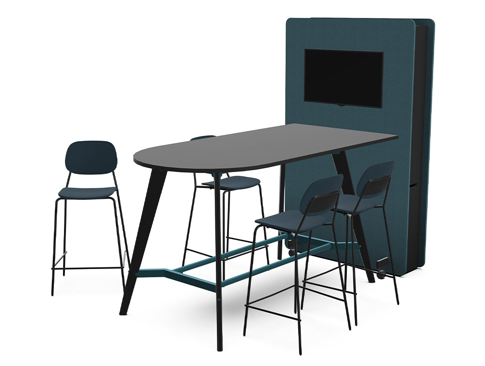 Ws.D Meeting Room with Media Wall and High Table