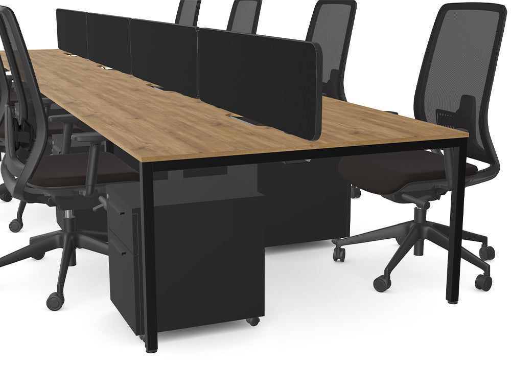 Ws.D Open Space Office with Storage Wall