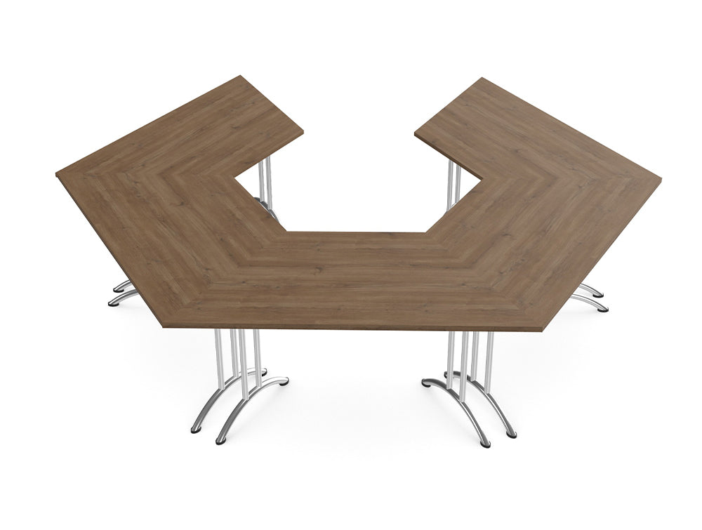 Ws.D Twister Fold - Modular Configuration with Trapezoidal Tabletop