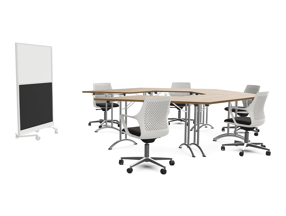 Ws.D Lean & Agile Training Room with Folding Tables