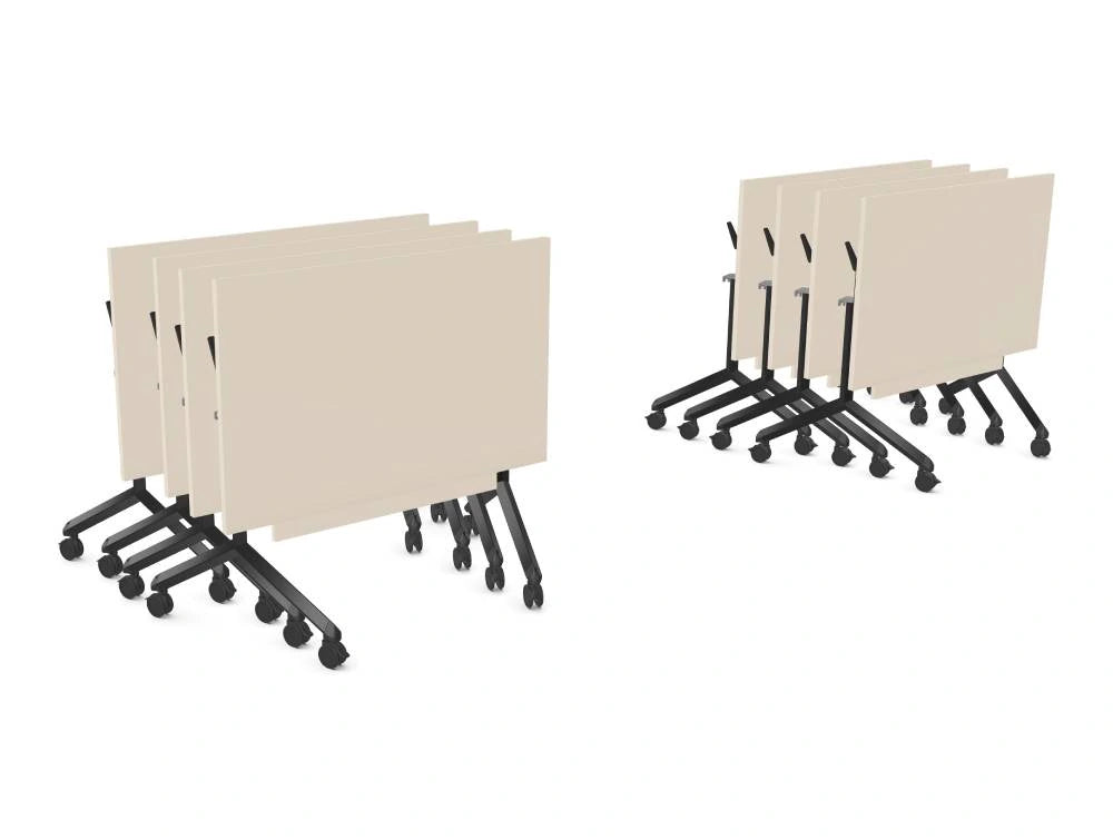 Ws.D Twister Tilt - Classroom Modular Configuration with Modesty Panel and Bookcase