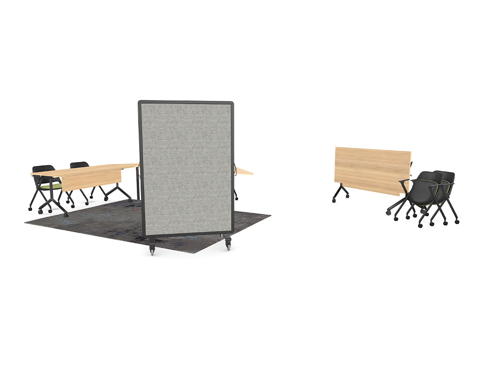 Ws.D Lean & Agile Training Room with Tilting Tables