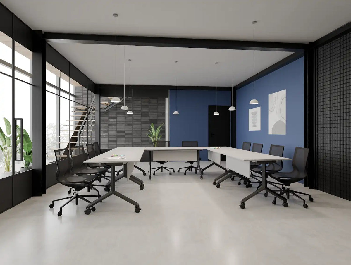 Twister Collection | Dynamic Spaces with Mobile & Unique Tables