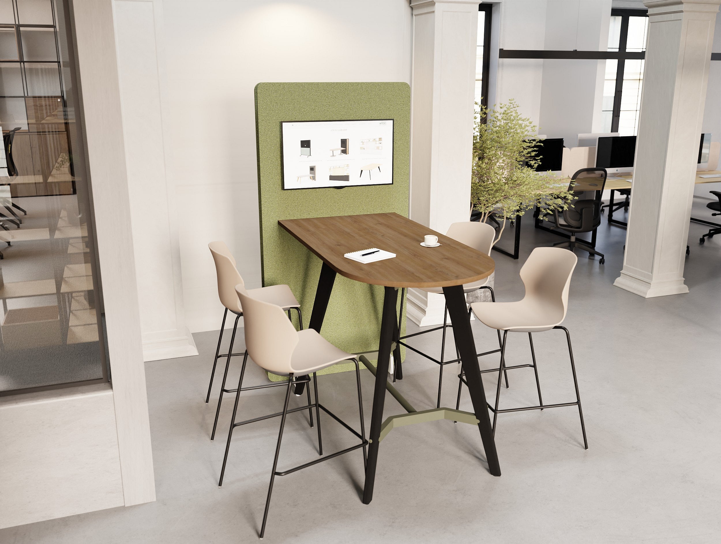 Ws.D Alega Square Hub Table