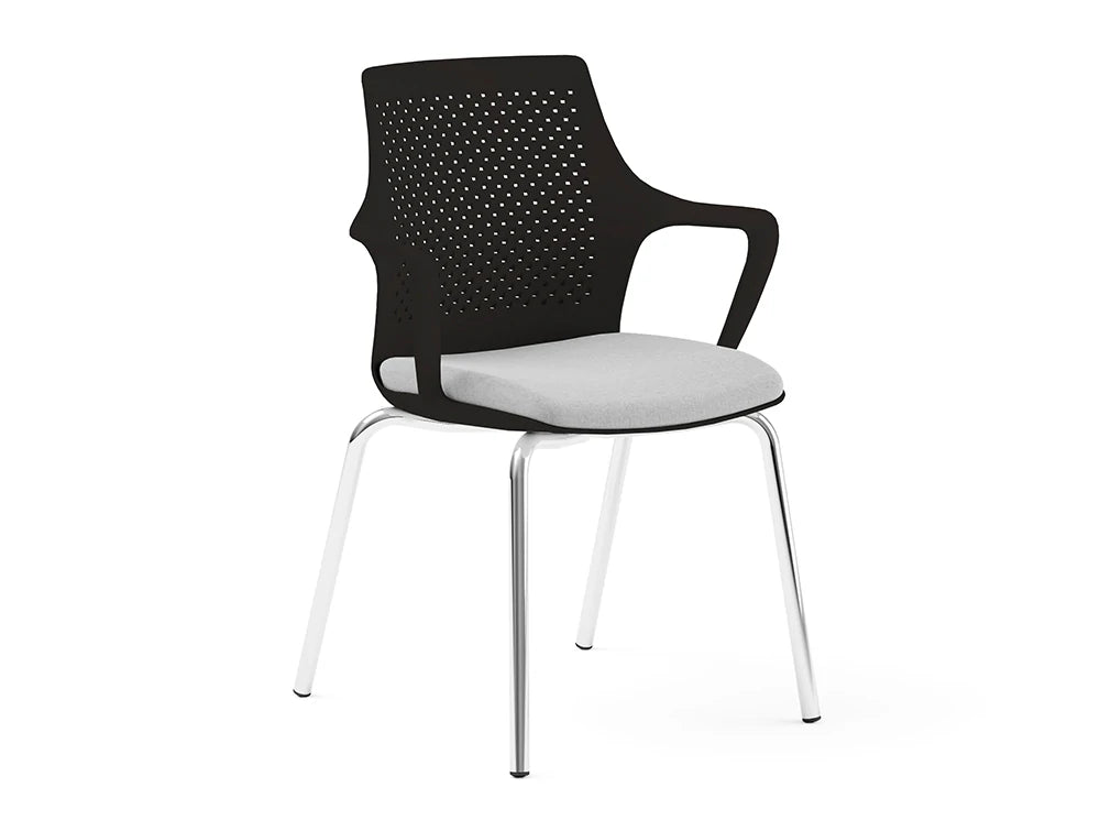 Ws.D Gesture Meeting Room Chair with Sled Base