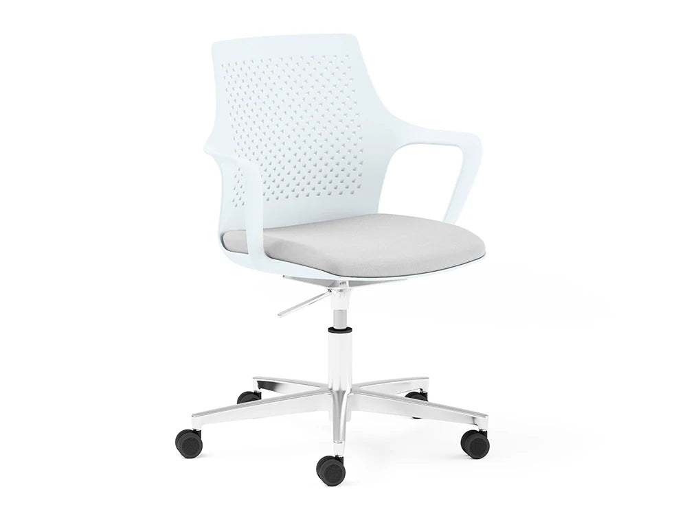 Ws.D Gesture Meeting Room Chair with Sled Base