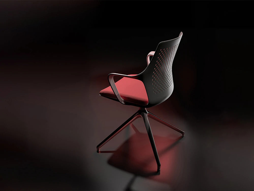 Ws.D Gesture Meeting Room Chair with Spider Base