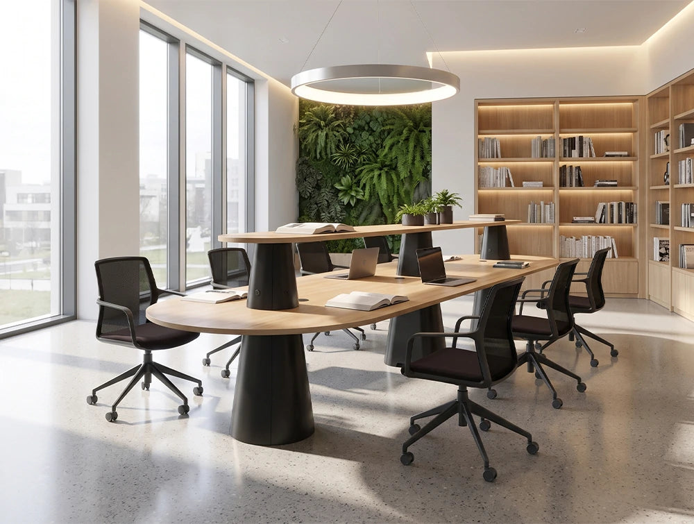 Ws.D Kontera Meeting Table with OTT with In-Desk Power Module
