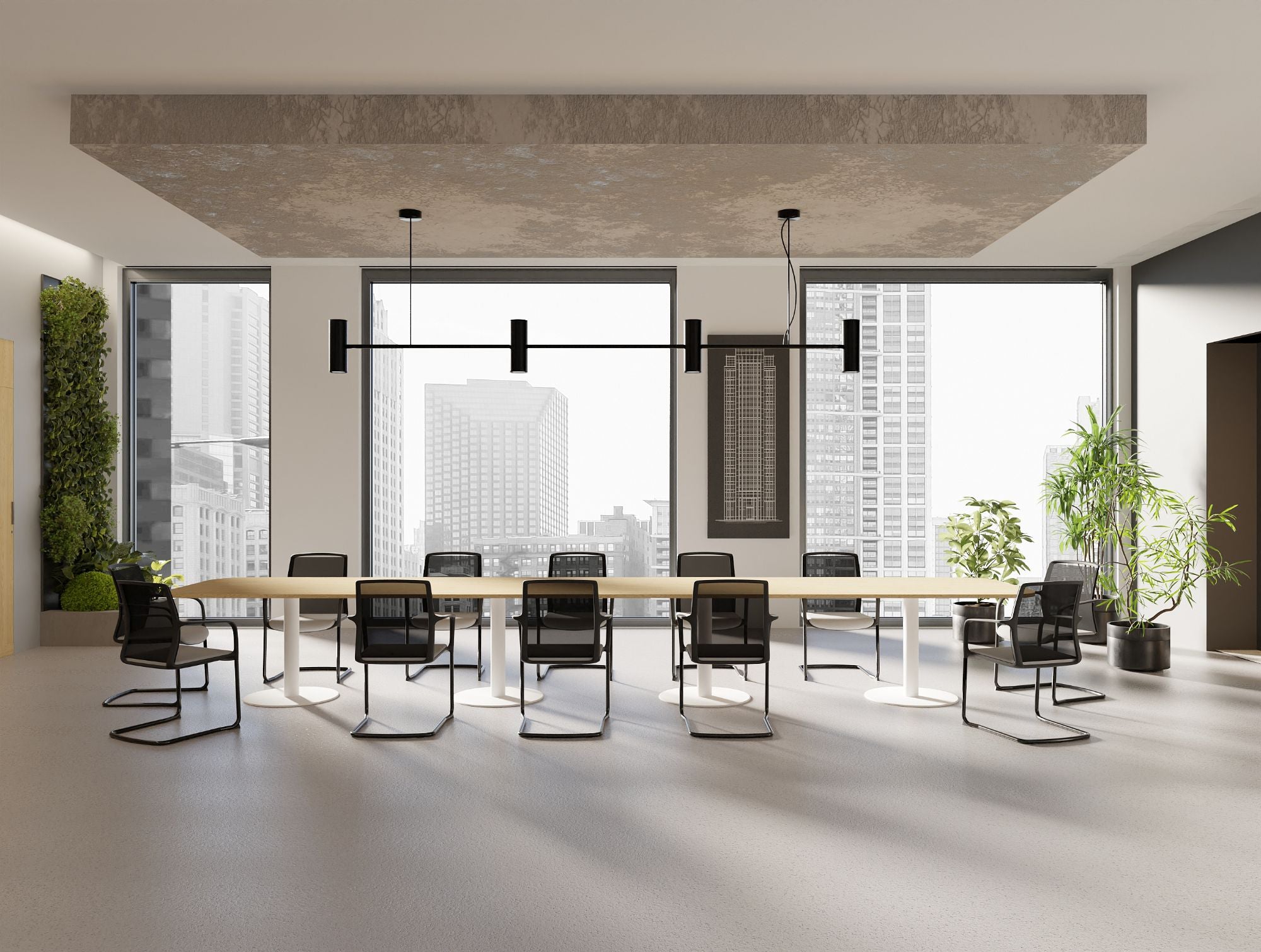 Ws.D Vela Breakout Chair with Sled Base