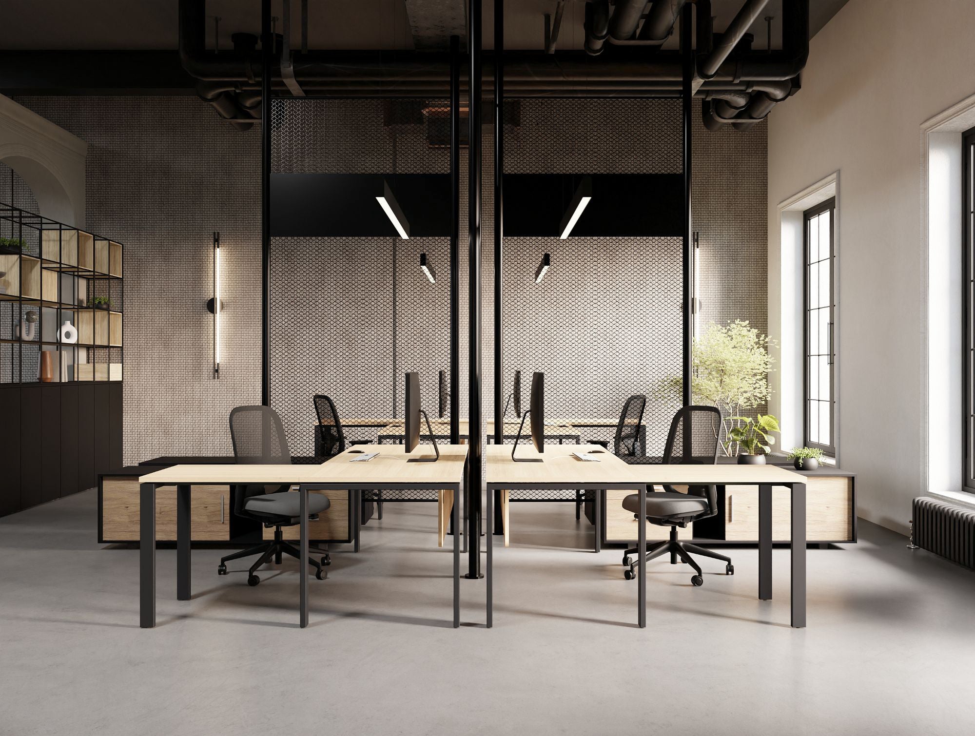 Ws.D Profil Straight Credenza Unit
