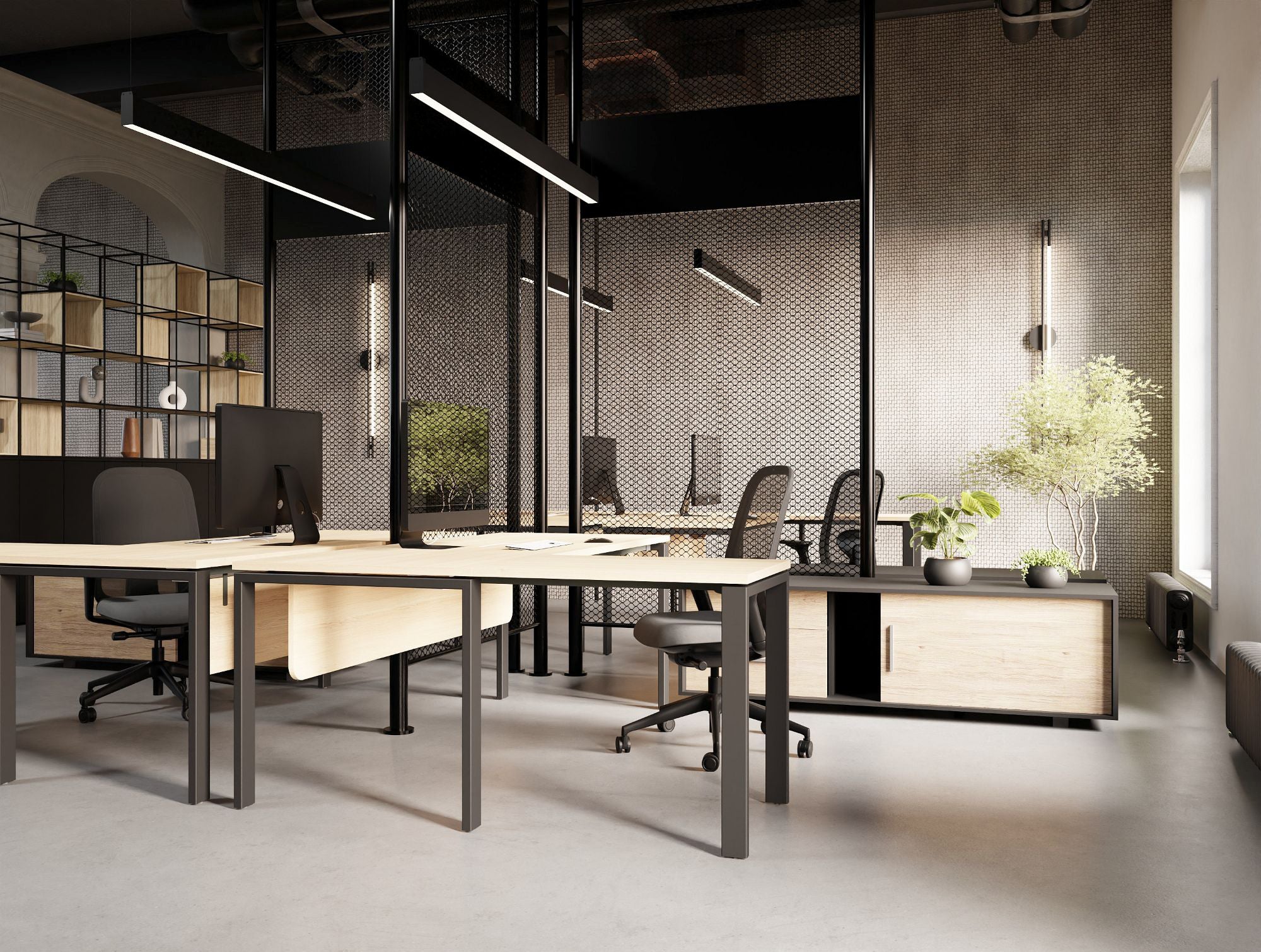 Ws.D Profil Straight Credenza Unit