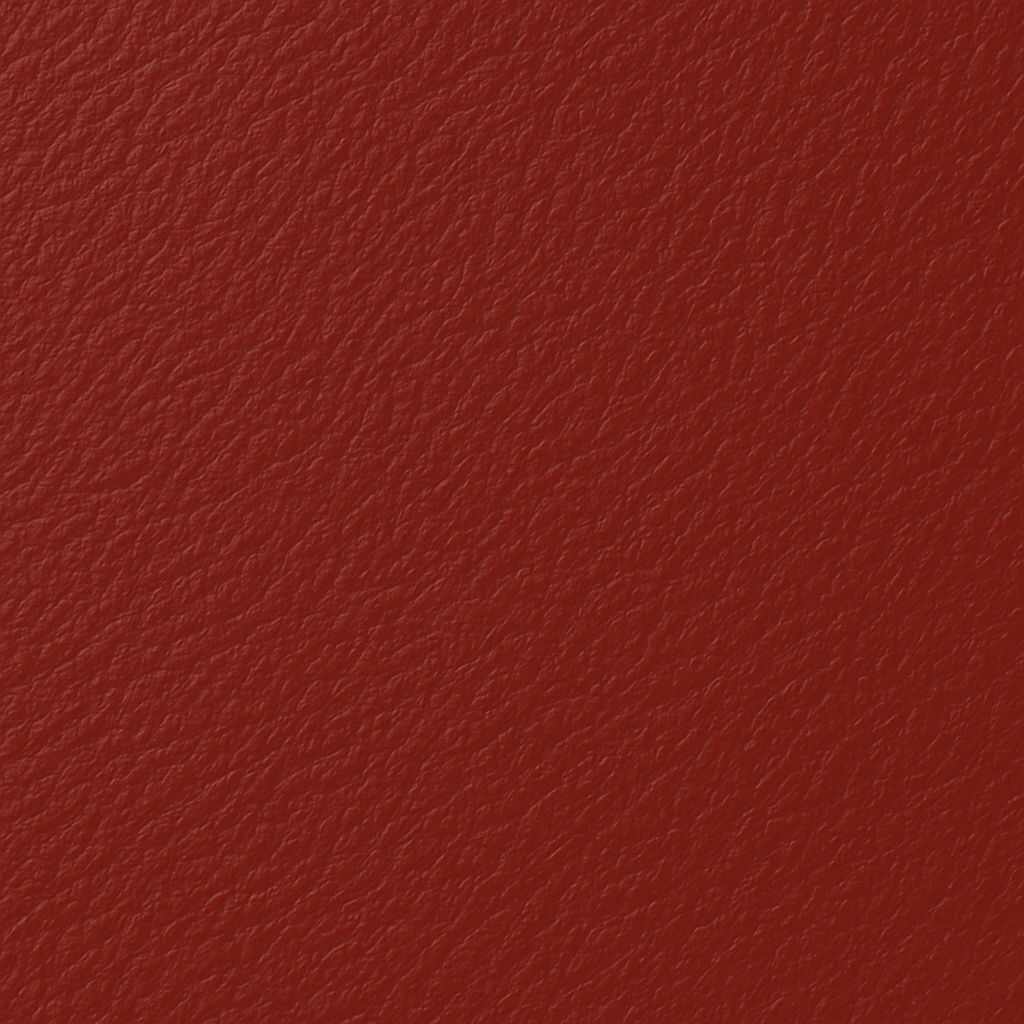 Rosso Red finish sample