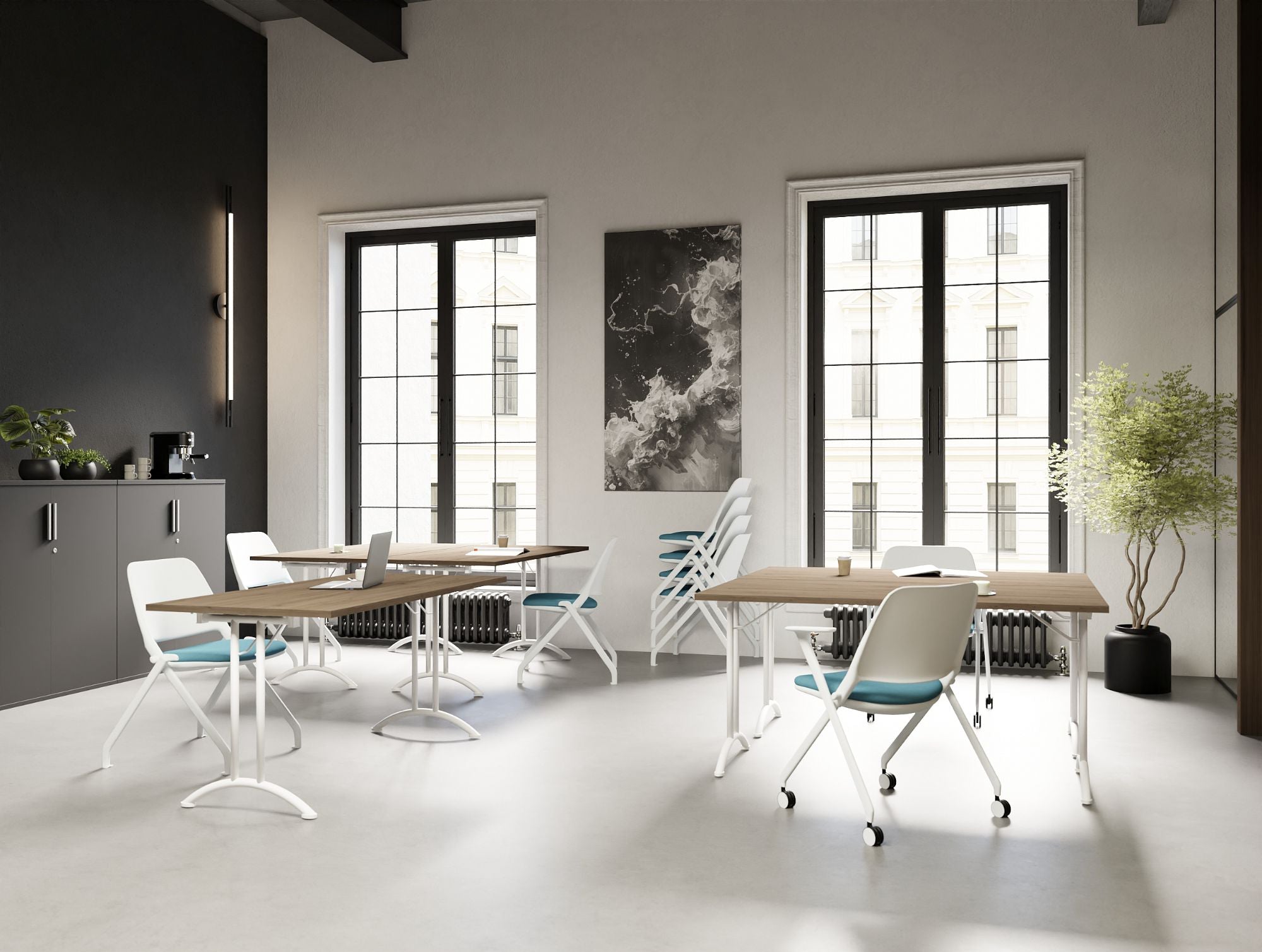 Ws.D Flex Folding Upholstered Chair